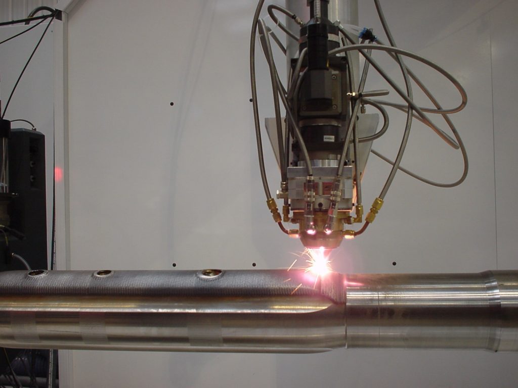 Laser cladding